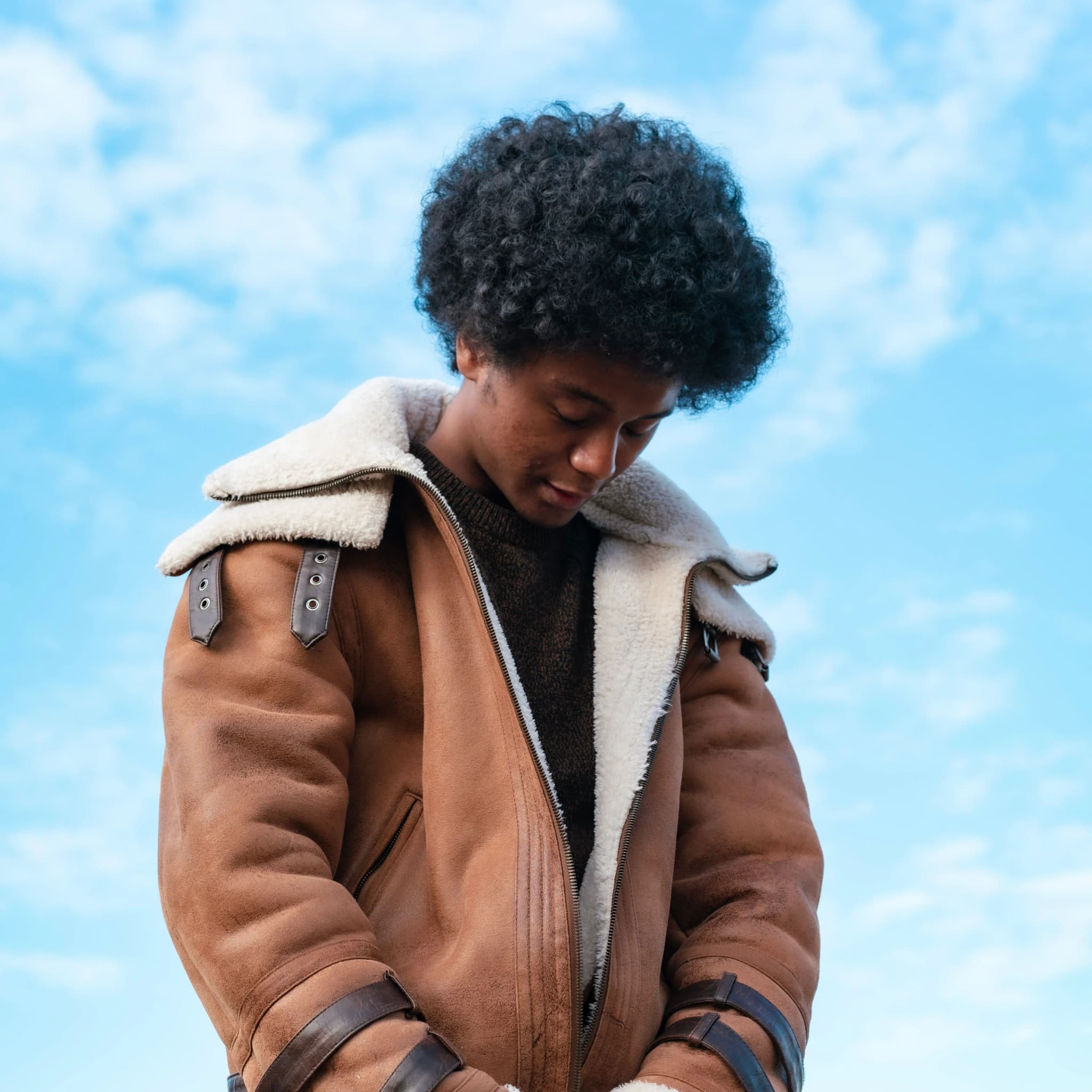 A zip-up utility jacket